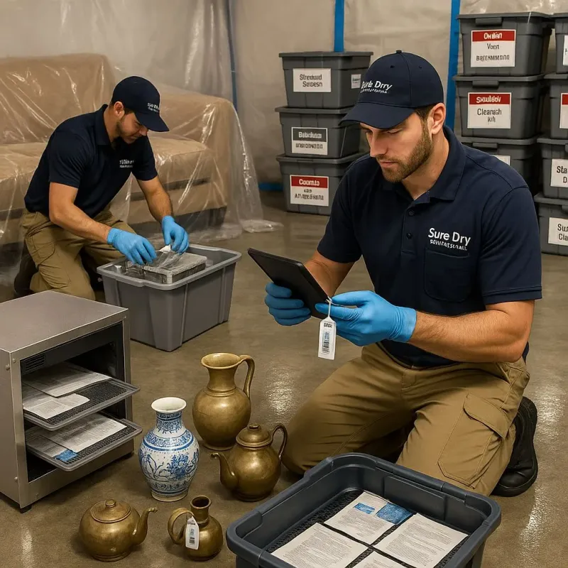 Content Protection and Restoration process in Franklinville, NC